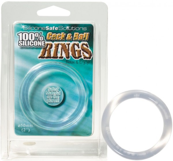 100% Silicone Cock & Ball Rings Ø 50mm