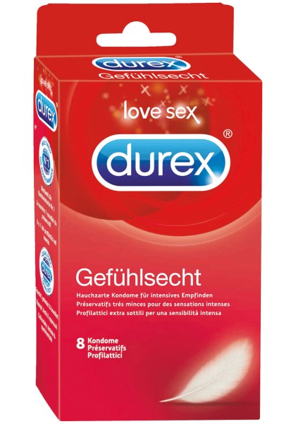 Durex Gefühlsecht 8 Kondome